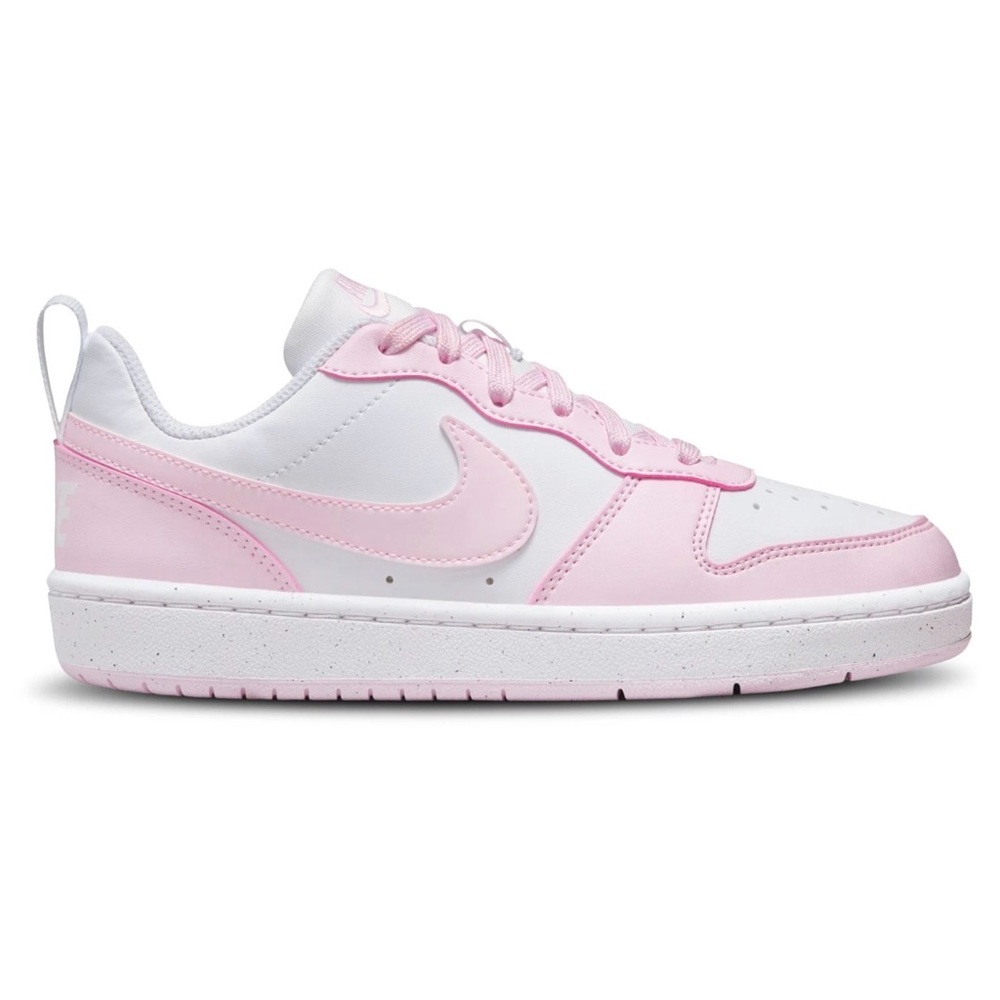 NIB Big Kid GS Nike Court Borough Low Recraft Pink Foam White  DV5456-105